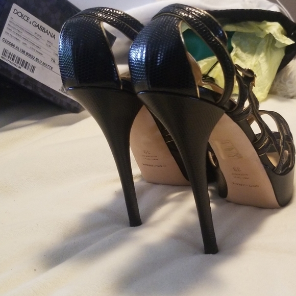 New in box Dolce Gabbana platform evening shoes - Picture 4 of 8